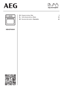 Bedienungsanleitung AEG NBA5P40AK Backofen