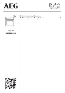 Handleiding AEG NBB8S621AB Oven