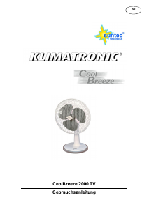 Manuale Suntec CoolBreeze 2000 TV Ventilatore
