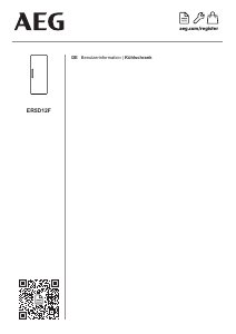 Bedienungsanleitung AEG ER5D12F Kühlschrank