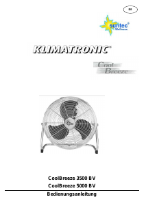 Kasutusjuhend Suntec CoolBreeze 3500 BV Ventilaator