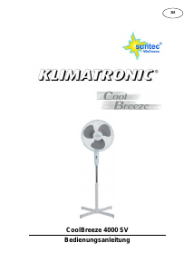 Käyttöohje Suntec CoolBreeze 4000 SV Tuuletin