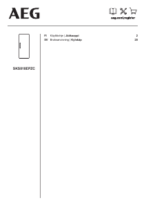 Bruksanvisning AEG SKS818EPZC Kylskåp