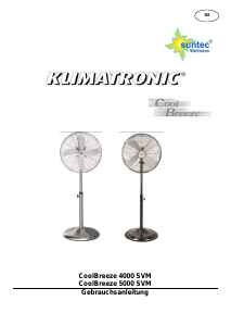 Bedienungsanleitung Suntec CoolBreeze 5000 SVM Ventilator