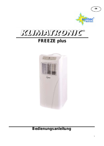 Návod Suntec Freeze 7000+ Klimatizácia