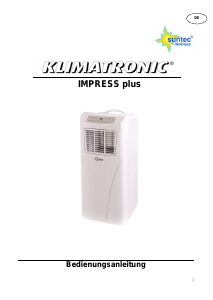 Bedienungsanleitung Suntec Impress 20+ Klimagerät