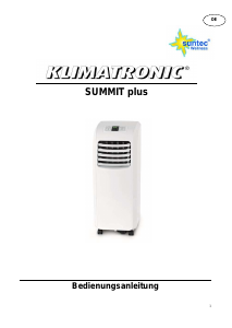 Manuál Suntec Summit 27+ Klimatizace