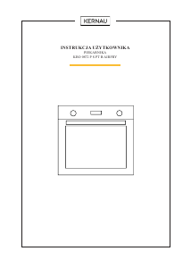 Manual Kernau KBO 0872 P S PT B AirFry Oven