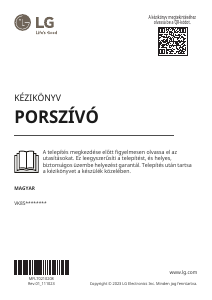 Használati útmutató LG VK8506NHAC Porszívó