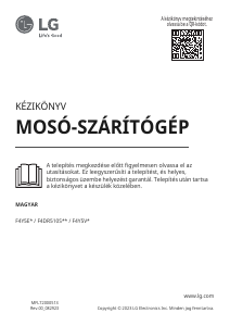 Használati útmutató LG F4DR510S1W Mosó-szárítógép