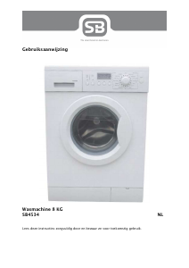 Handleiding Smart Brand SB4534 Wasmachine