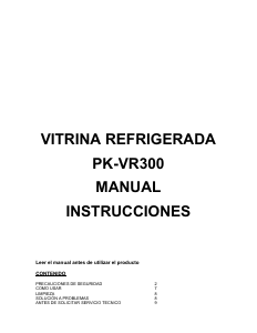 Manual de uso Punktal PK-VR 300 Frigorífico combinado
