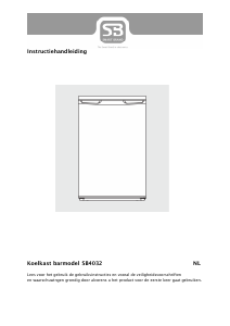 Bedienungsanleitung Smart Brand SB4032 Kühlschrank