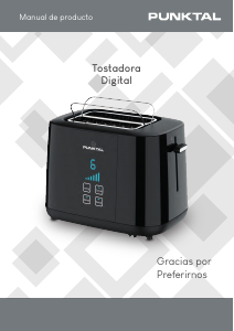 Manual de uso Punktal PK-632 TD Tostador