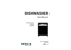 Handleiding Servis DL4649S Vaatwasser