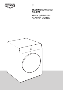 Käyttöohje UPO T5NI8B Kuivausrumpu