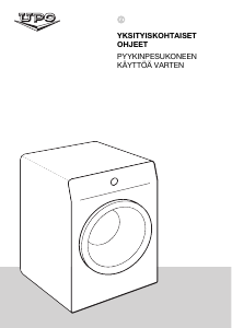 Käyttöohje UPO P5I814AS Pesukone