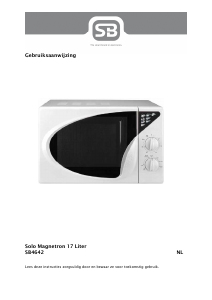 Manual Smart Brand SB4642 Microwave