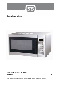 Manual Smart Brand SB4664 Microwave