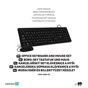 Manual Connect IT CKM-4000-CS Keyboard