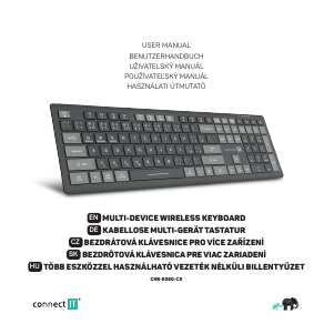 Bedienungsanleitung Connect IT CKB-5060-CS Tastatur