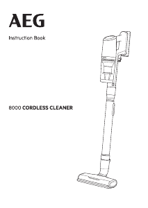 Manual AEG AP82A25SHX Vacuum Cleaner