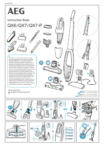 Manual de uso AEG QX6-1-45AN Aspirador