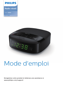 Mode d’emploi Philips TAR3305 Radio-réveil