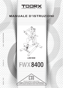 Manuale Toorx FWX-8400 Stazione multifunzione