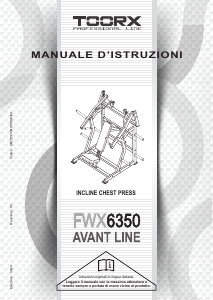Manuale Toorx FWX-6350 Stazione multifunzione