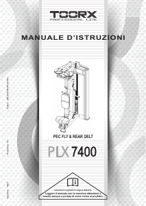 Manuale Toorx PLX-7400 Stazione multifunzione