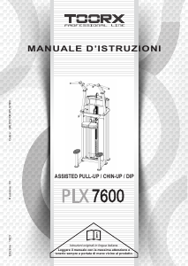 Manuale Toorx PLX-6350 Stazione multifunzione