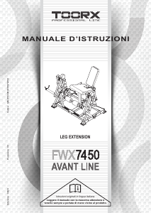 Manuale Toorx FWX-7450 Stazione multifunzione
