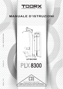 Manuale Toorx PLX-8300 Stazione multifunzione