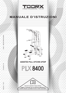 Manuale Toorx PLX-8400 Stazione multifunzione