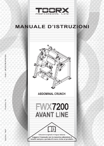 Manuale Toorx FWX-7200 Stazione multifunzione