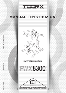 Manuale Toorx FWX-8300 Stazione multifunzione