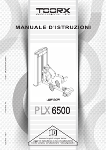 Manuale Toorx PLX-6500 Stazione multifunzione