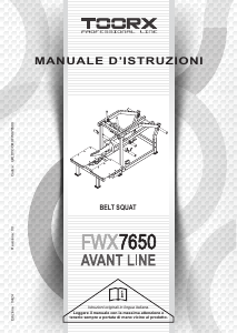 Manuale Toorx FWX-7650 Stazione multifunzione