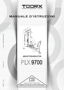 Manuale Toorx PLX-9700 Stazione multifunzione