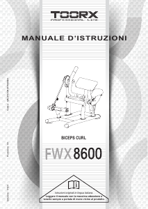 Manuale Toorx FWX-8600 Stazione multifunzione