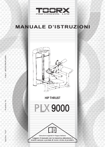 Manuale Toorx PLX-9000 Stazione multifunzione