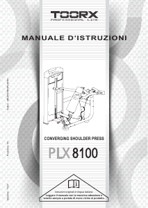 Manuale Toorx PLX-8100 Stazione multifunzione