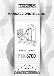 Manuale Toorx PLX-8700 Stazione multifunzione