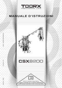Manuale Toorx CSX-9200 Stazione multifunzione