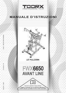 Manuale Toorx FWX-6650 Stazione multifunzione