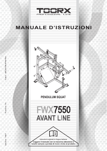 Manuale Toorx FWX-7550 Stazione multifunzione