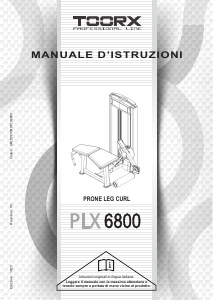 Manuale Toorx PLX-6800 Stazione multifunzione