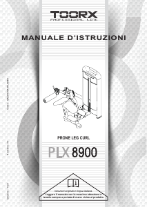 Manuale Toorx PLX-8900 Stazione multifunzione