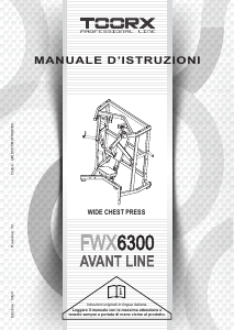 Manuale Toorx FWX-6300 Stazione multifunzione